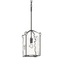 Hubbardton Forge - 104060-SKT-20-LL0137 - One Light Mini Pendant - Bow - Natural Iron