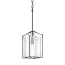 Hubbardton Forge - 104060-SKT-20-ZM0137 - One Light Mini Pendant - Bow - Natural Iron