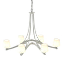 Hubbardton Forge - 104106-SKT-82-GG0236 - Six Light Chandelier - Ribbon - Vintage Platinum