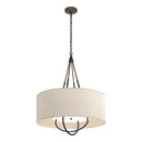 Hubbardton Forge - 104230-SKT-05-10-SA2811 - Four Light Pendant - Loop - Bronze