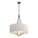 Hubbardton Forge - 104230-SKT-07-05-SE2811 - Four Light Pendant - Loop - Dark Smoke