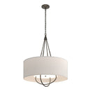 Hubbardton Forge - 104230-SKT-07-07-SE2811 - Four Light Pendant - Loop - Dark Smoke