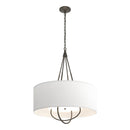 Hubbardton Forge - 104230-SKT-07-07-SF2811 - Four Light Pendant - Loop - Dark Smoke