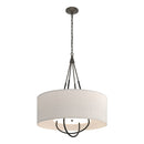 Hubbardton Forge - 104230-SKT-07-10-SE2811 - Four Light Pendant - Loop - Dark Smoke
