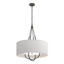 Hubbardton Forge - 104230-SKT-07-10-SJ2811 - Four Light Pendant - Loop - Dark Smoke