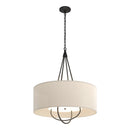 Hubbardton Forge - 104230-SKT-10-07-SA2811 - Four Light Pendant - Loop - Black