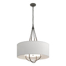 Hubbardton Forge - 104230-SKT-20-05-SJ2811 - Four Light Pendant - Loop - Natural Iron