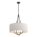 Hubbardton Forge - 104230-SKT-20-10-SE2811 - Four Light Pendant - Loop - Natural Iron