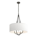 Hubbardton Forge - 104230-SKT-20-10-SF2811 - Four Light Pendant - Loop - Natural Iron