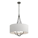 Hubbardton Forge - 104230-SKT-20-10-SJ2811 - Four Light Pendant - Loop - Natural Iron