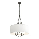 Hubbardton Forge - 104230-SKT-20-14-SF2811 - Four Light Pendant - Loop - Natural Iron