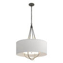 Hubbardton Forge - 104230-SKT-20-84-SJ2811 - Four Light Pendant - Loop - Natural Iron