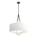 Hubbardton Forge - 104230-SKT-20-85-SF2811 - Four Light Pendant - Loop - Natural Iron