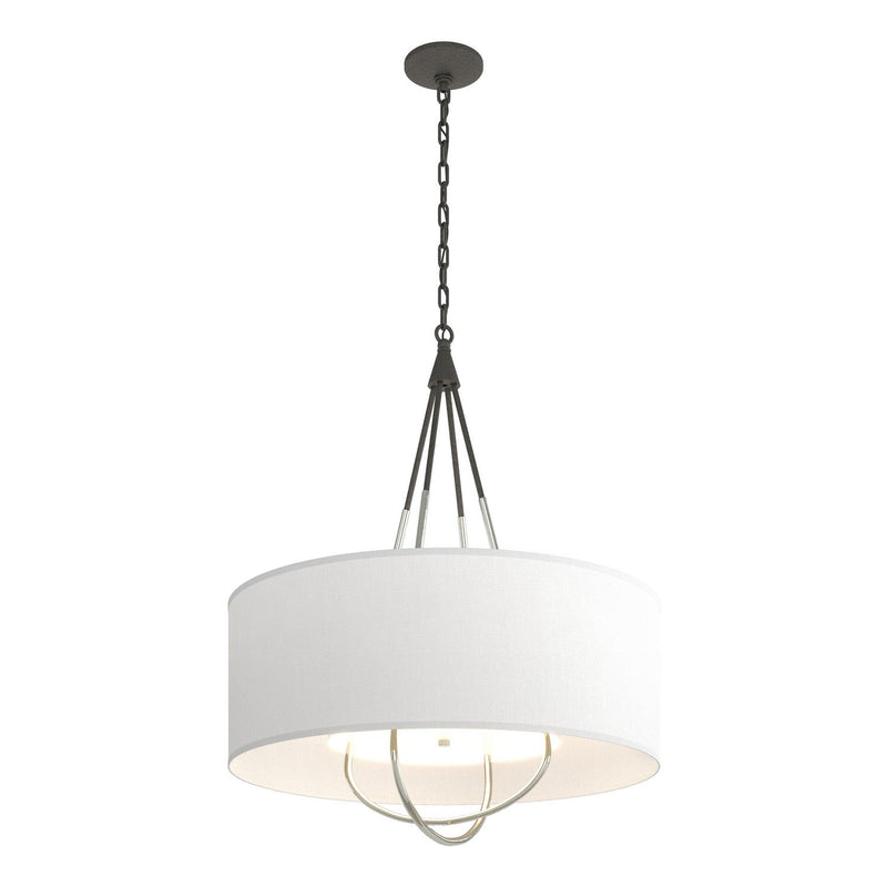 Hubbardton Forge - 104230-SKT-20-85-SF2811 - Four Light Pendant - Loop - Natural Iron