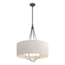 Hubbardton Forge - 104230-SKT-20-86-SE2811 - Four Light Pendant - Loop - Natural Iron