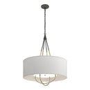 Hubbardton Forge - 104230-SKT-20-86-SJ2811 - Four Light Pendant - Loop - Natural Iron