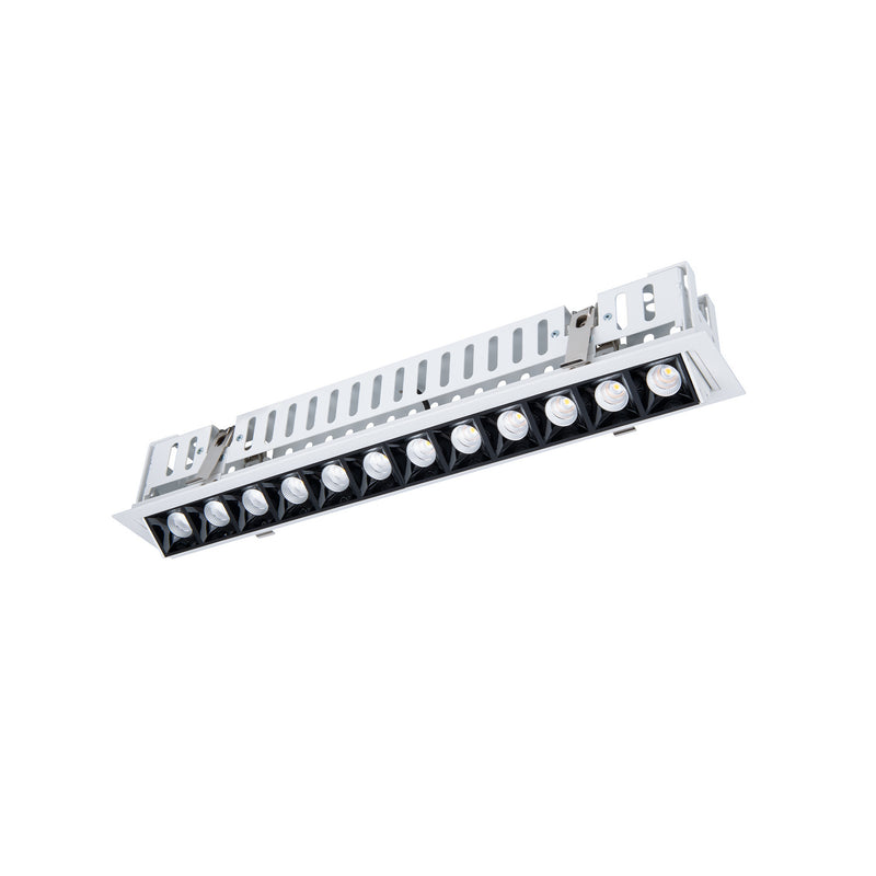 W.A.C. Lighting - R1GAT12-N930-BKWT - LED Adjustable Trim - Multi Stealth - Black/White