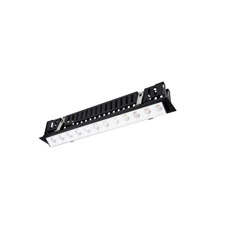 W.A.C. Lighting - R1GAT12-N930-WTBK - LED Adjustable Trim - Multi Stealth - White/Black