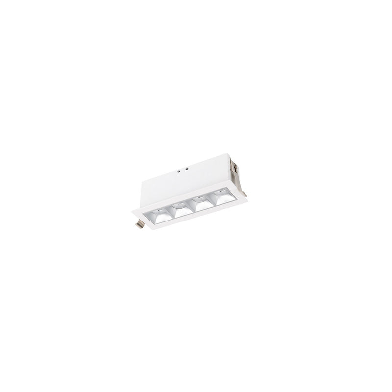 W.A.C. Lighting - R1GDT04-F940-HZWT - LED Downlight Trim - Multi Stealth - Haze/White