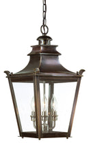 Troy Lighting - F9498EB - Three Light Hanging Lantern - Dorchester - English Bronze