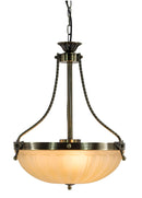 LÁMPARA DE TECHO DECORATIVA COLGANTE 3XE27.