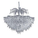 Chandelier Colgante Decorativa De Cristal Marca Stillux. Italia, Collecion Reef
