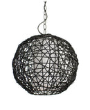 LÁMPARA DE TECHO COLGANTE DECORATIVA ESTILO RATTAN 1XE27-40W (NO INCLUIDO) 110-240V, 50-60HZ