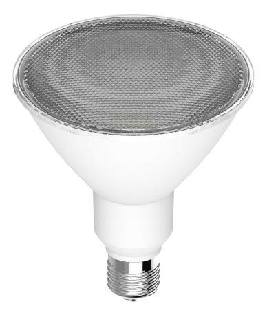 FOCO  PAR38 LED 13W 1400 LUMENS  E27  3000K CRI80 110-240V 50-60HZ B.ANGLE40° D116MM H132MM