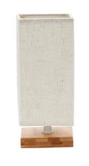 LÁMPARA DE MESA MODERNA 1XE27-60W NO INCLUIDO 110-240V/50-60HZ ACABADO WOOD.