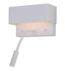 LÁMPARA PARA PARED LED 8W 3000K 800LM 110/240V IP20.