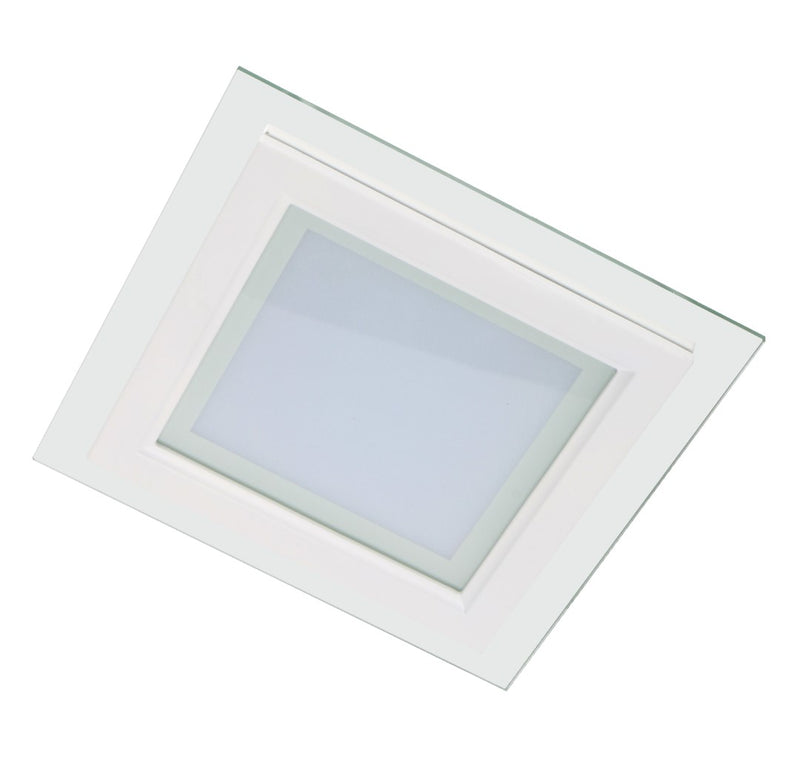 LAMPARA DE TECHO LED EMPOTRABLE  6W 6500K 110-277V.