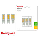 SET DE 3 FOCOS LED DIMEABLE LED G9-4W, 495LM, 3000K, 110-130V/50-60HZ PF>0.5 CRI>80, MARCA HONEYWELL.