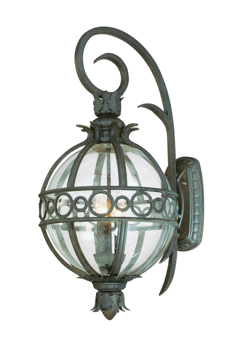 Troy Lighting - B5003CB - Three Light Wall Lantern - Campanile - Campanile Bronze