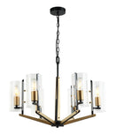 LÁMPARA DE TECHO MODERNA DECORATIVA 6XE27-60W (NO INCLUIDOS) 100-240V.