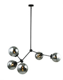 LÁMPARA DE TECHO COLGANTE MODERNA DECORATIVA 5XE27-40W MAX (NO INCLUIDOS) 110-240V.