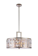 LÁMPARA DE TECHO COLGANTE DE CRISTAL K5 DECORATIVA 5XE27-60W (NO INCLUIDO)110-240V.