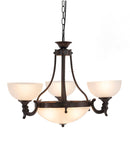 LÁMPARA DE TECHO COLGANTE 6XE27-MAX -60W.