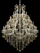 Elegant Lighting - 2801G46C-GT/RC - 49 Light Chandelier - Maria Theresa - Chrome