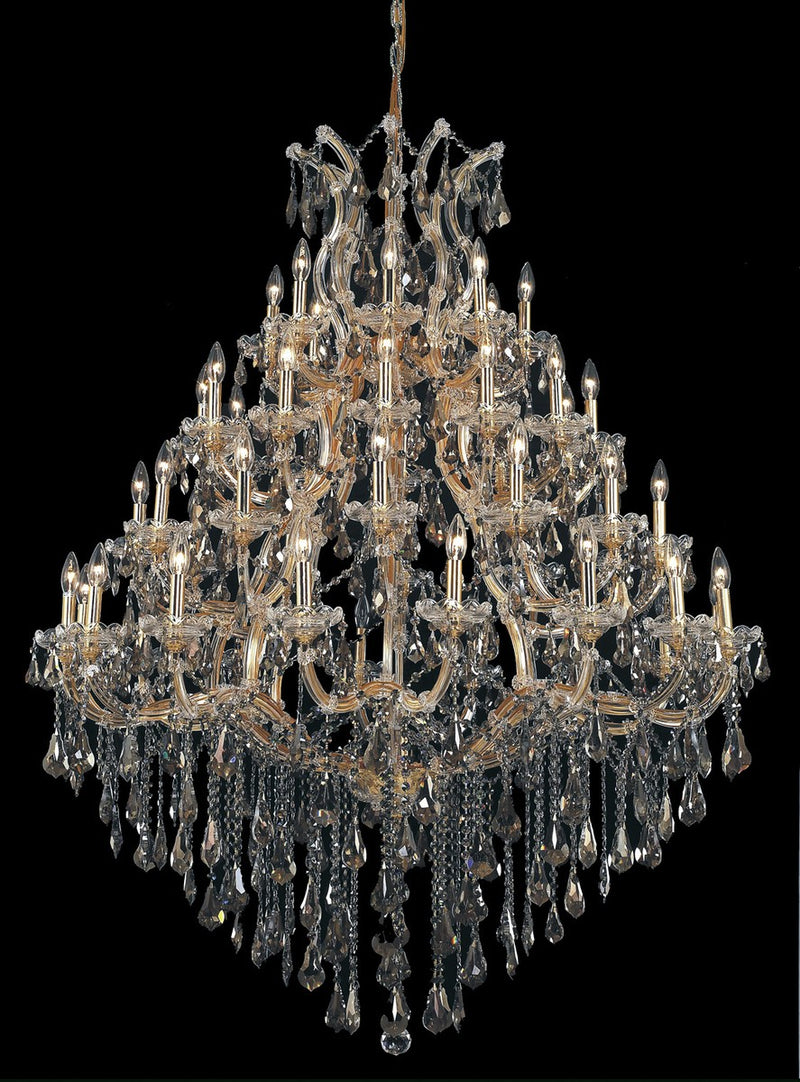 Elegant Lighting - 2801G46G-GT/RC - 49 Light Chandelier - Maria Theresa - Gold