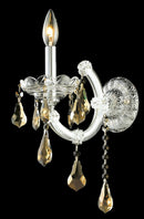 Elegant Lighting - 2801W1C-GT/RC - One Light Wall Sconce - Maria Theresa - Chrome