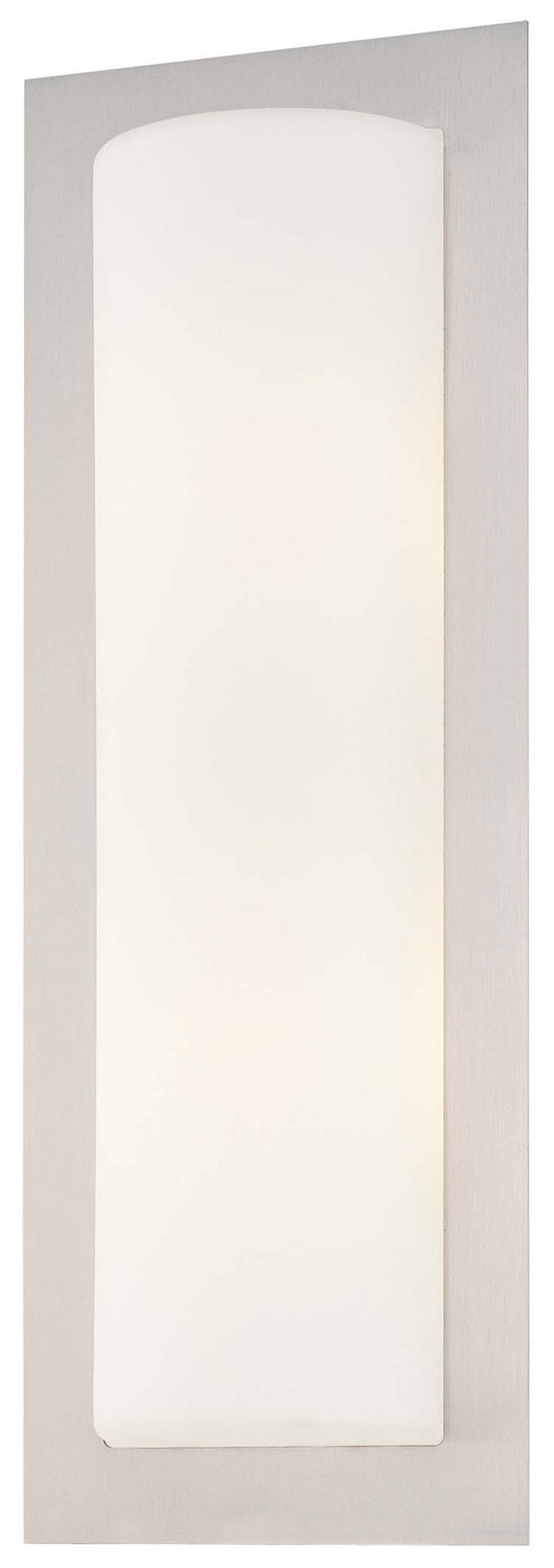 George Kovacs - P563-144A - Two Light Wall Sconce - George Kovacs - Brushed Stainless Steel