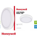 LÁMPARA DE TECHO PANEL LED SUPERFICIAL REDONDO 12W, 750LM, 6500K, 100-265V/50-60HZ CRI>70 PF>0.50, MARCA HONEYWELL.
