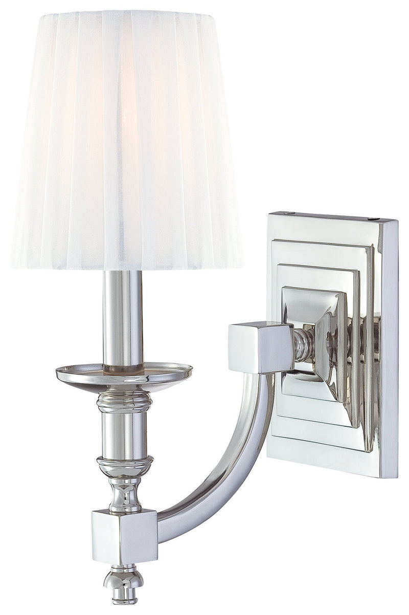 Metropolitan - N2641-613 - One Light Wall Sconce - Continental Classics - Polished Nickel