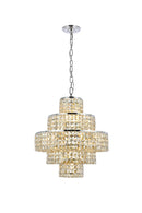 Elegant Lighting - 2039D20C-GT/RC - 13 Light Chandelier - Maxime - Chrome