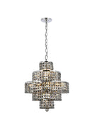 Elegant Lighting - 2039D20C-SS/RC - 13 Light Chandelier - Maxime - Chrome