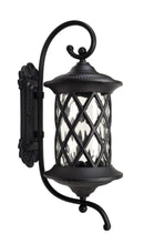 LÁMPARA PARED EXTERIOR 1XE27-100W (NO INCLUIDO) 110-240V, ACABADO NEGRO MATE.