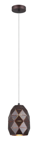 LÁMPARA DE TECHO COLGANTE DECORATIVA MODERNA 1XE27-40W MAX (NO INCLUIDOS) 110-240V 50-60HZ.