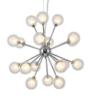 LÁMPARA  DE TECHO COLGANTE MODERNA DECORATIVA 18XG9-25W MAX (NO INCLUIDOS)