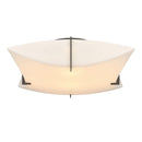 Hubbardton Forge - 126620-SKT-07-SH1999 - Two Light Semi-Flush Mount - Bento - Dark Smoke