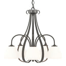 Hubbardton Forge - 101445-SKT-20-GG0001 - Five Light Chandelier - Sweeping Taper - Natural Iron